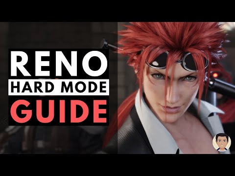 How To Beat Reno on Hard (No Damage) | Final Fantasy 7 Remake