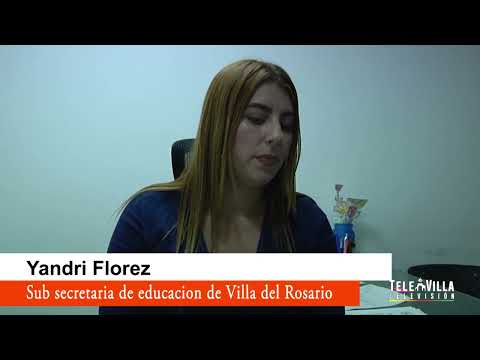 Yandri Florez Sub Secretaria  de educacion de Villa del Rosario