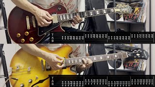 You Talk Way Too Much - The Strokes (Guitar Cover &amp; TAB Tutorial)