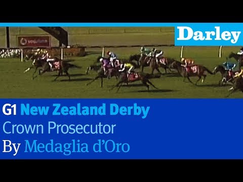 Crown Prosecutor by Medaglia d'Oro wins the G1 New Zealand Derby