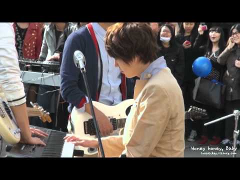 [Fancam] 110409 Super star K3 MV Filming - Kyuhyun focus 2