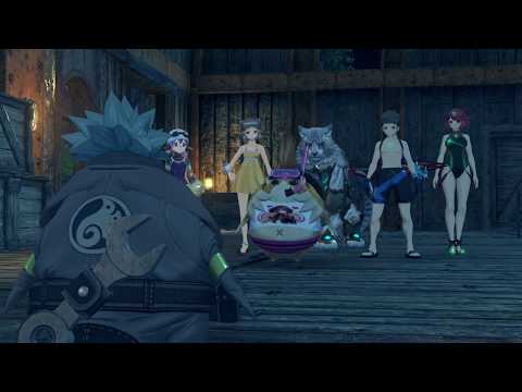 Xenoblade Chronicles 2 Swimsuit Edition Cutscene 033 - Umon the Shipwright