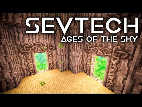 SevTech Ages of the Sky Ep. 11 Betweenlands Rift Opened Up