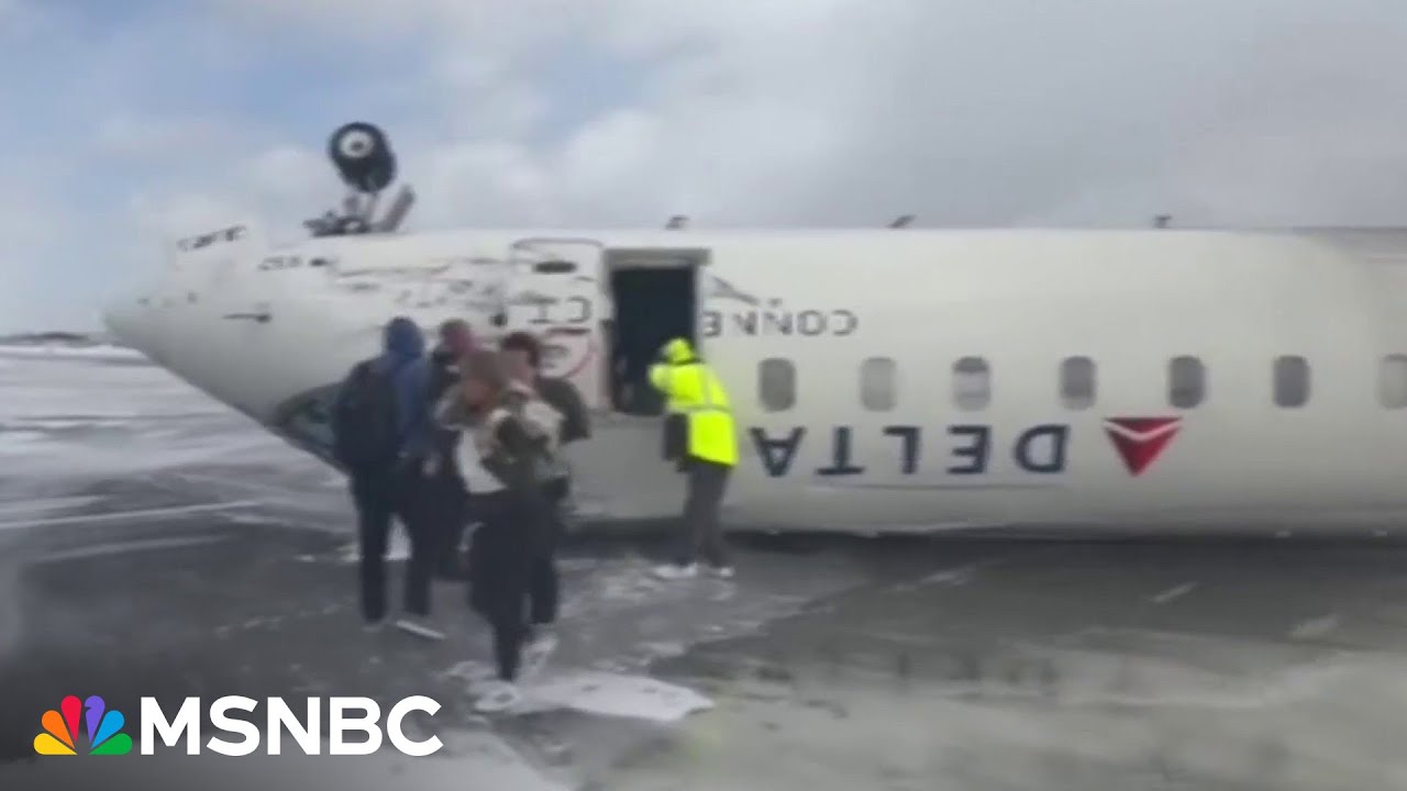 BREAKING: Delta plane crashes while landing in Toronto
