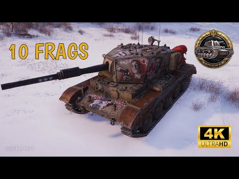 Charioteer Nomad • 6.6K DAMAGE 10 FRAG • 1 vs 5 KOLOBANOV • WoT Gameplay