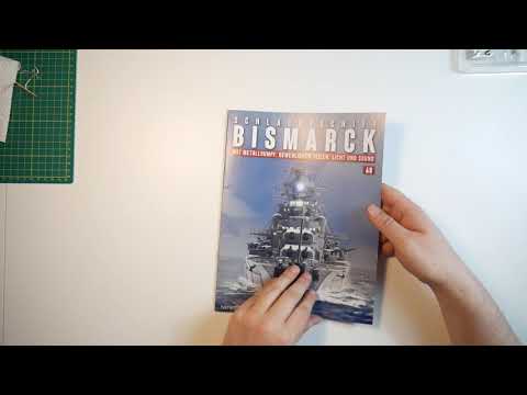Hachette Collections - Ausgabe 68 - Bau die Bismarck ( Metall ) - Rumpfabschnitt