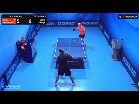 18:25 Serhii Skachenko - Serhii Kalenyk 13.08.2023 TT Euro.Cup Ukraine Master. TABLE 3