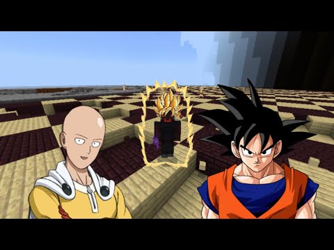 MINECRAFT BUT WITH ANIME CHARACTERS + DRAGONBALL!!! 😍😍😍