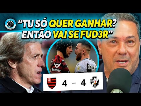 THE DAY LUXEMBURGO FACED JORGE JESUS ​​IN FLAMENGO X VASCO