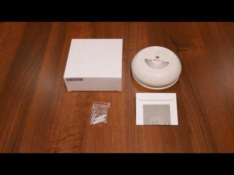 Wolf Guard YG-05N Senzor de fum si temperatura wireless - www.1cctv.ro