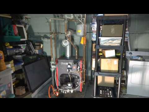 OIL BOILER NEVER SERVICED IN 13 YEARS FULL OF BLACK SOOT