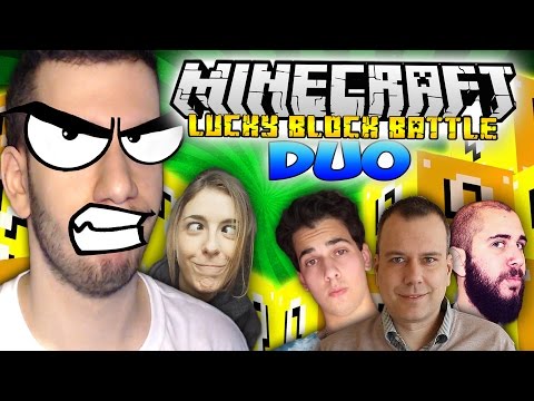 LA MIA PRIMA LUCKY BLOCK BATTLE DUO! HO SCLERATO!