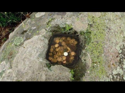 Намиране на злато в древно поле