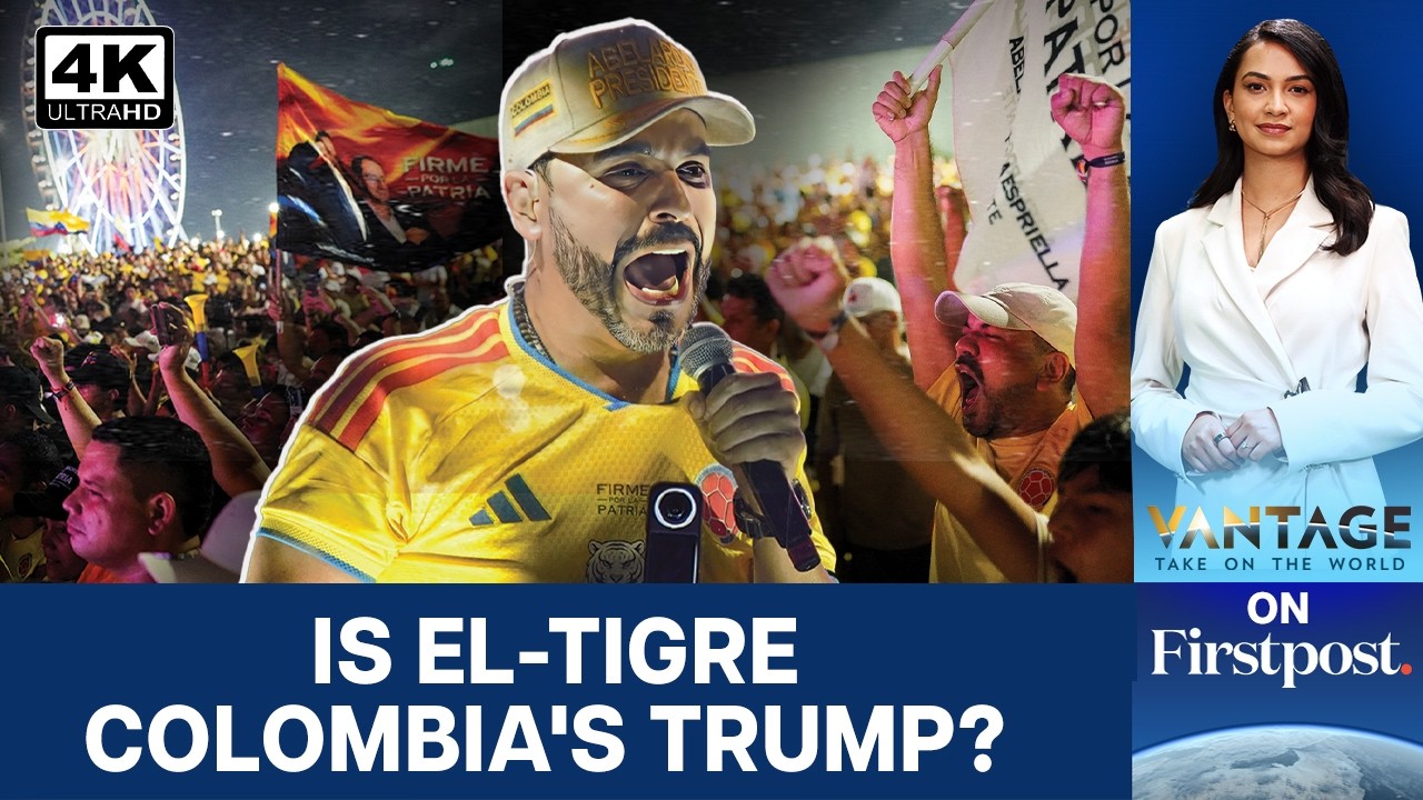 Colombia's Candidate 'El Tigre' Channels Trump, Leads Presidential Race | Vantage on Firstpost | 4K