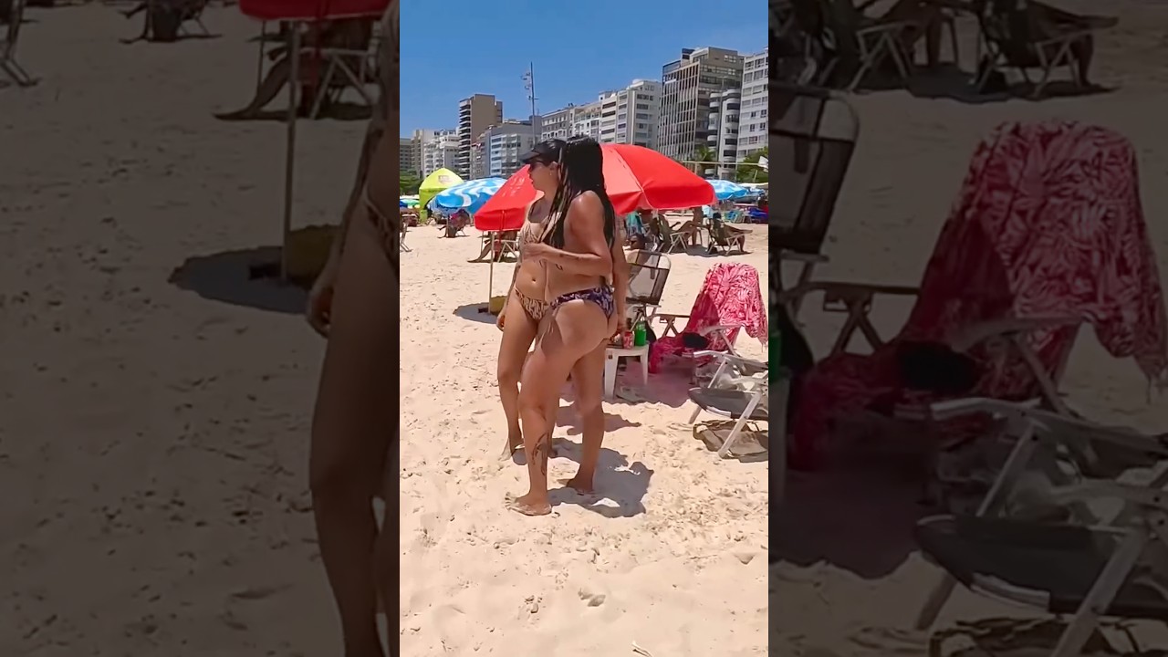 🇧🇷 Copacabana Beach A Cool Day