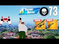 73 Elimination Solo Vs Squads Gameplay Wins (NEW Fortnite Chapter 5 PS4 Controller)