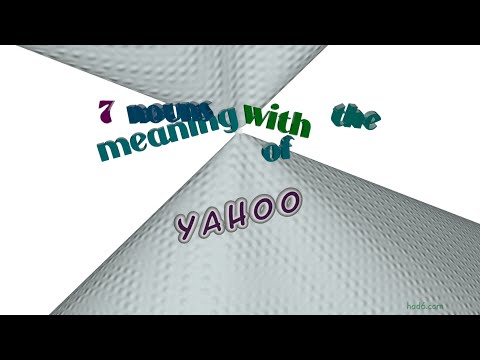 yahoo - 9 nouns having the meaning of yahoo (sentence examples)
