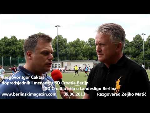 Razgovor Igor Caktas  SD Croatia Berlin