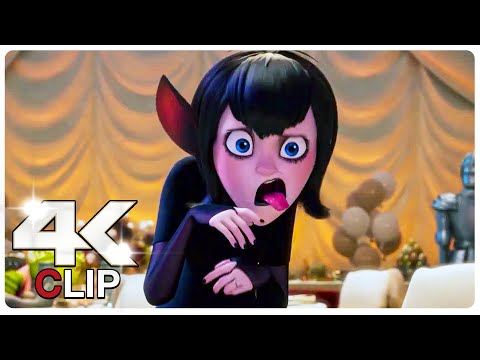 Mavis Hears Dracula Flirting With Ericka Scene | Hotel Transylvania 4 (NEW 2022) Movie CLIP 4K