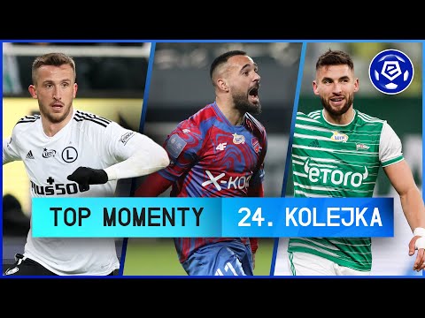 WSZYSTKIE GOLE 24. KOLEJKI | TOP MOMENTY | SKRÓTY | Ekstraklasa | 2022/23
