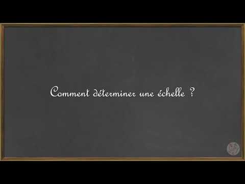 Calculer une échelle