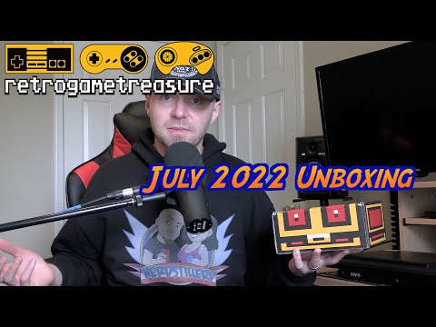 Retro Game Treasure - July 2022 Unboxing