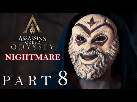 ASSASSIN'S CREED ODYSSEY Walkthrough (Stealth/Nightmare/PC) Part 8 – THE CULT OF KOSMOS