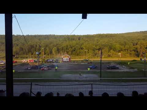 Brookfield Team Demolition Derby Compact (Heat 3) 7/12/18