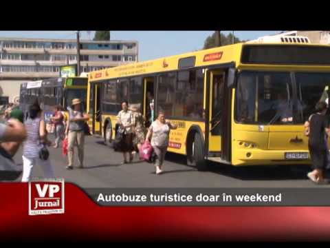 Autobuze turistice doar în weekend