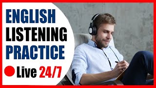 24 Hours Listening Practice Level 2 | Improve Vocabulary | American English Conversation ✔