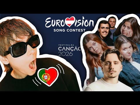 Festival da Canção 2026 Reaction 🇵🇹 Portugal National Final
