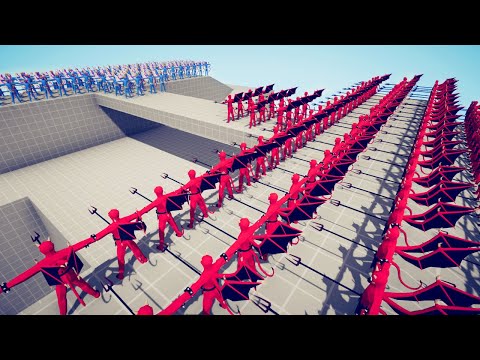 50x vs 50x RANGED UNITS TOURNAMENT | TABS - Totally Accurate Battle Simulator