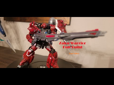 A1 Gunner Zaku Warrior- Test video of build
