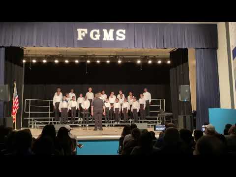 FGMS Boys Chorus - Spring 2024 - More Than Words