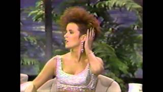 Sheena Easton - Tonight Show Interview '87