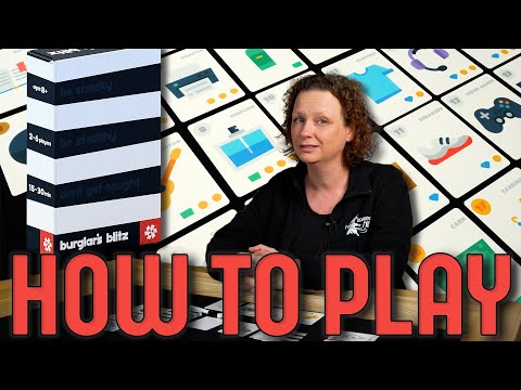 How to Play Burglar’s Blitz | Quick Rules Tutorial (Under 5 Minutes)