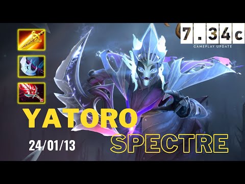Yatoro Spectre| How to Dominate the Game with the Most Broken Carry of Patch 7.34c