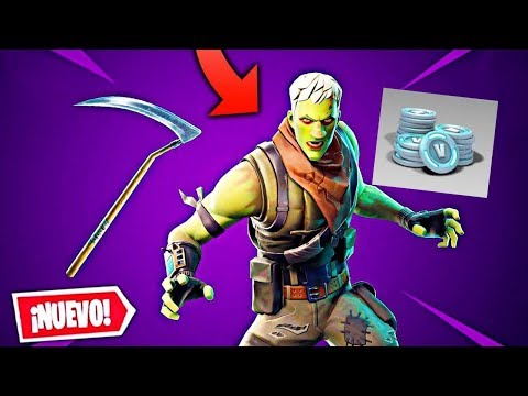 fortnite ps4 me compro la guadana y el zombie - guadana calavera fortnite