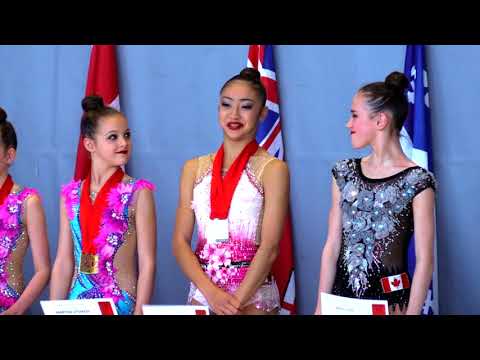 Michelle Pik - Rhythmic Gymnastics - Trillium Junior Group - international AWARDs - Vancouver 2018
