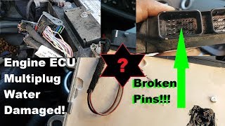 ECU broken or missing pins... how to get around it without having to get another module...