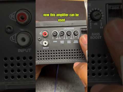 What is High Pass and Low Pass filter setting on you taramps 3k? #caraudio #chuchero