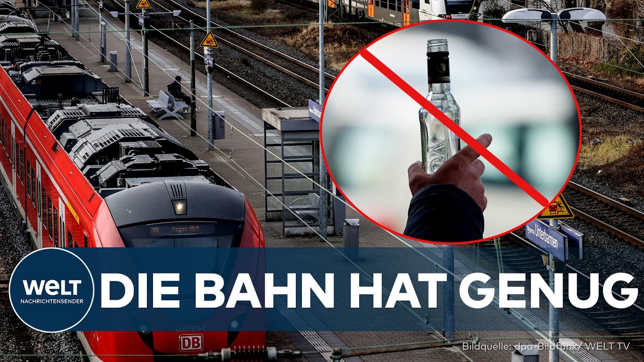 ALKOHOLVERBOT: Deutsche Bahn greift durch – Was jetzt an allen Bahnhöfen in Deutschland verboten ist