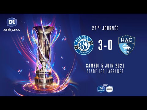 D1 Arkema, J22 : ASJ Soyaux - Le Havre AC (3-0)