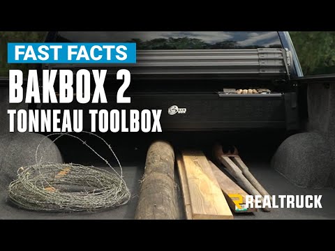 BAKBox 2 Tonneau Toolbox Fast Facts