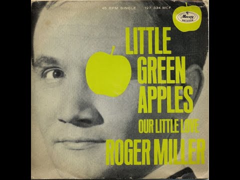 Roger Miller "Little Green Apples" mono vinyl 45
