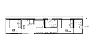 2 Bedroom Shipping Container Homes | Simple & Cozy Life