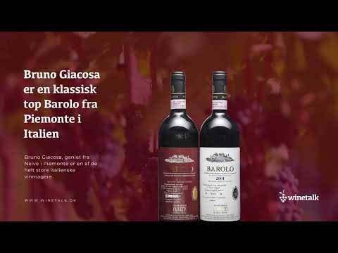 BRUNO GIACOSA, top Barolo red wine