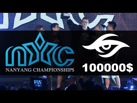 Secret 100000$ Gameplay Nanyang Championships Dota 2