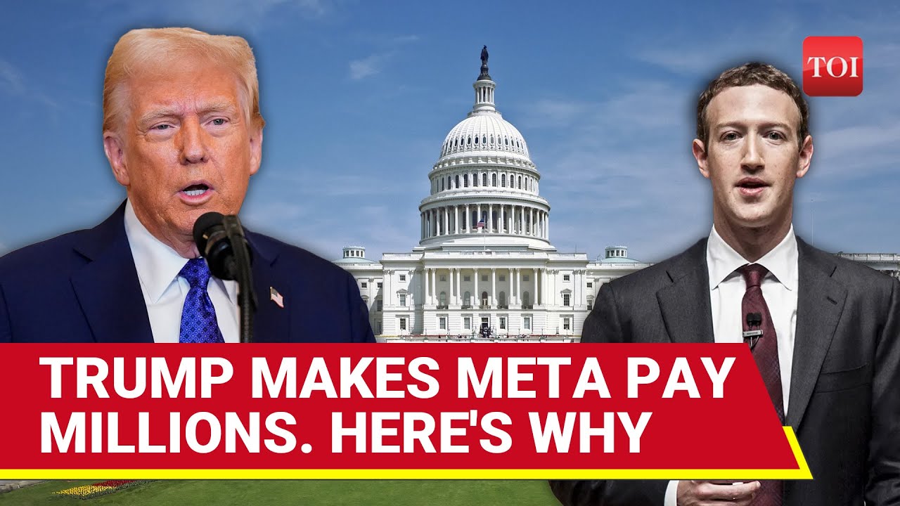 Facebook Surrenders To Trump; Zuckerberg's Meta Agrees To Pay $25 MN To US Pres. In Capitol Case