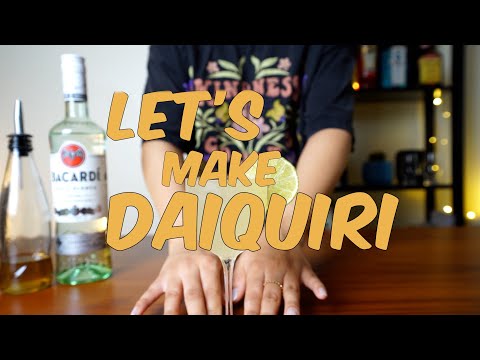 How to make Daiquiri cocktail recipes.